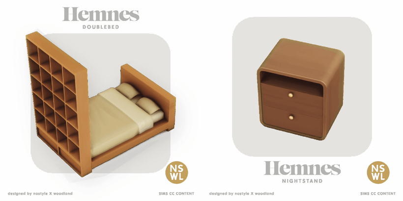 Галерея мода Набор для спальни Hemnes Collection #1
